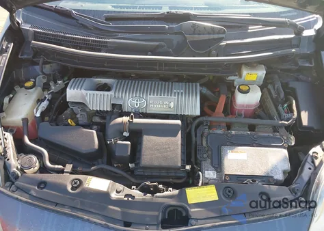 2012 Toyota Prius Plug-In из США, поврежденный, VIN JTDKN3DP8C3014136